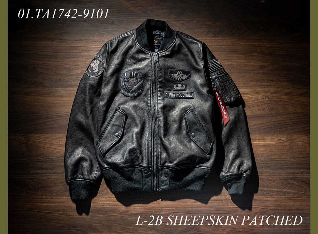 L-2B SHEEP SKIN PATCHED