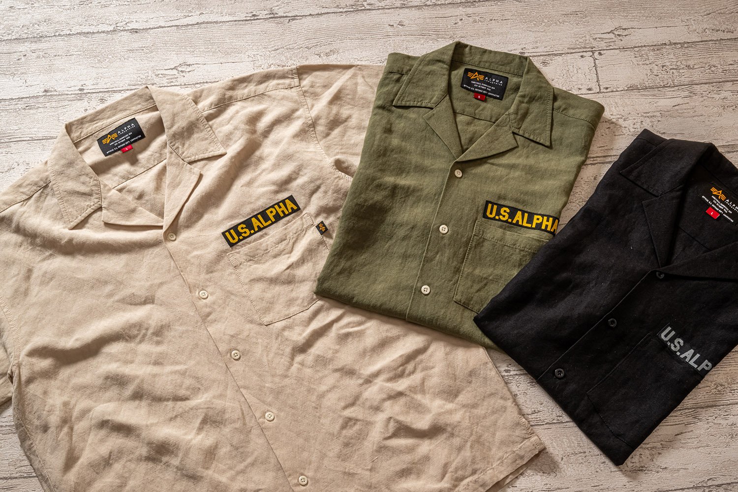 S/S LINEN UTILITY SHIRT